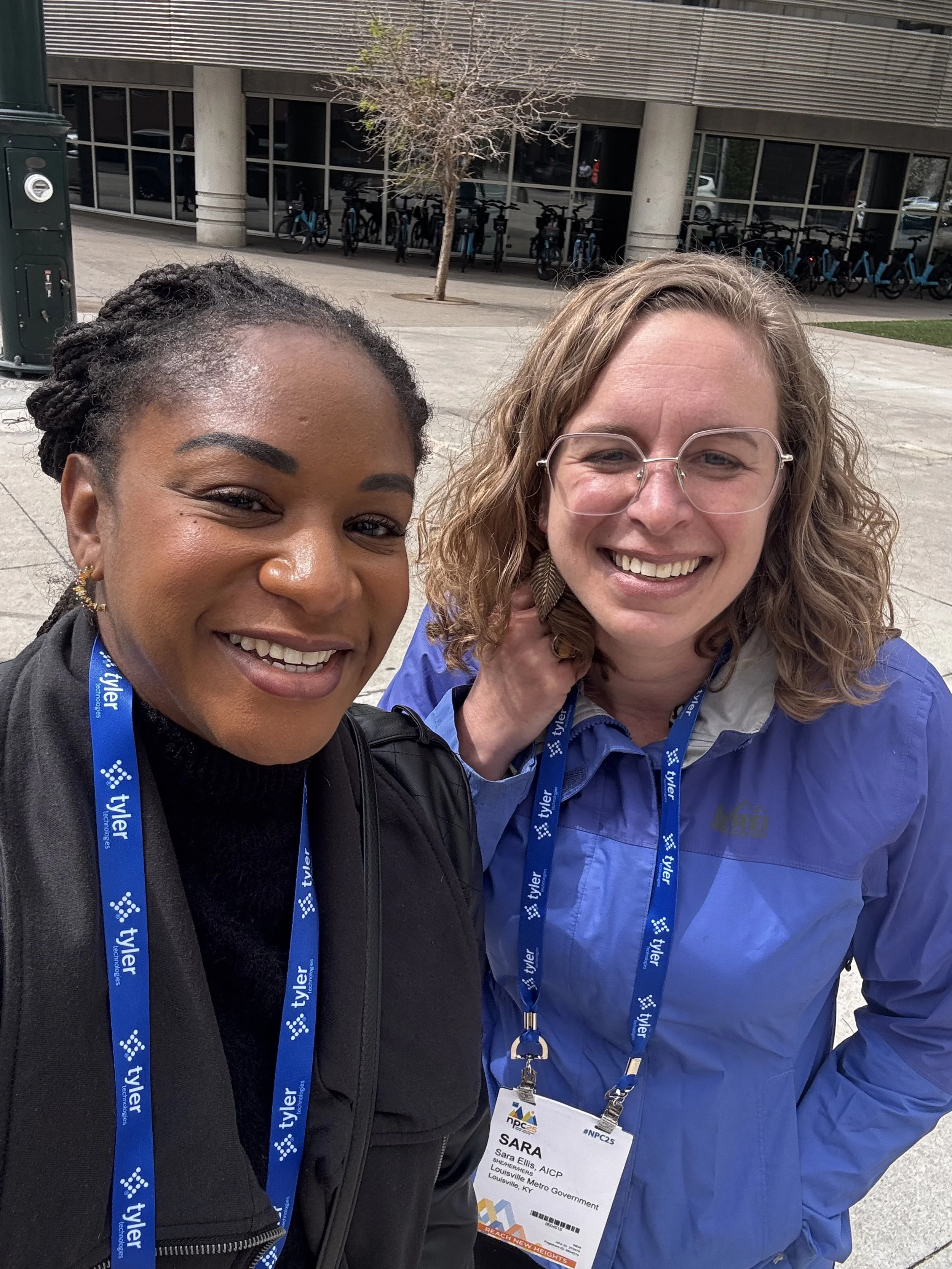 Christine Edwards Pitkin (left), and Sara Ellis