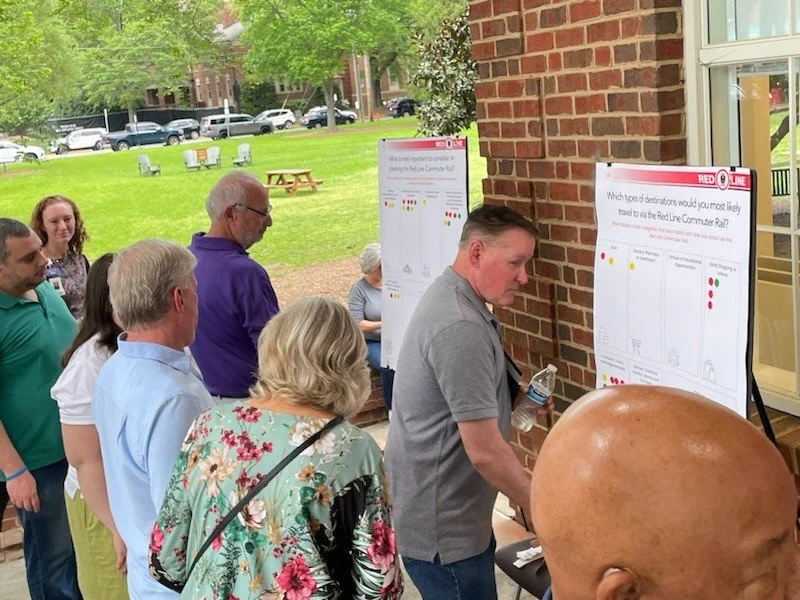 CATS Red Line Commuter Rail Public Meeting Davidson Public Library