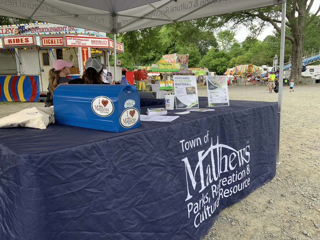 Town of Matthews Comprehensive Plan Pop Up Table