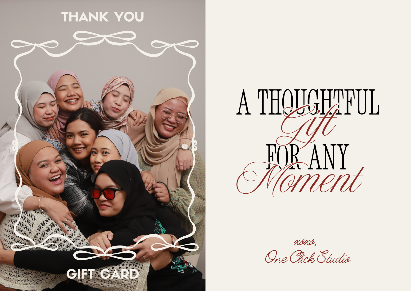 One Click Studio Gift Voucher