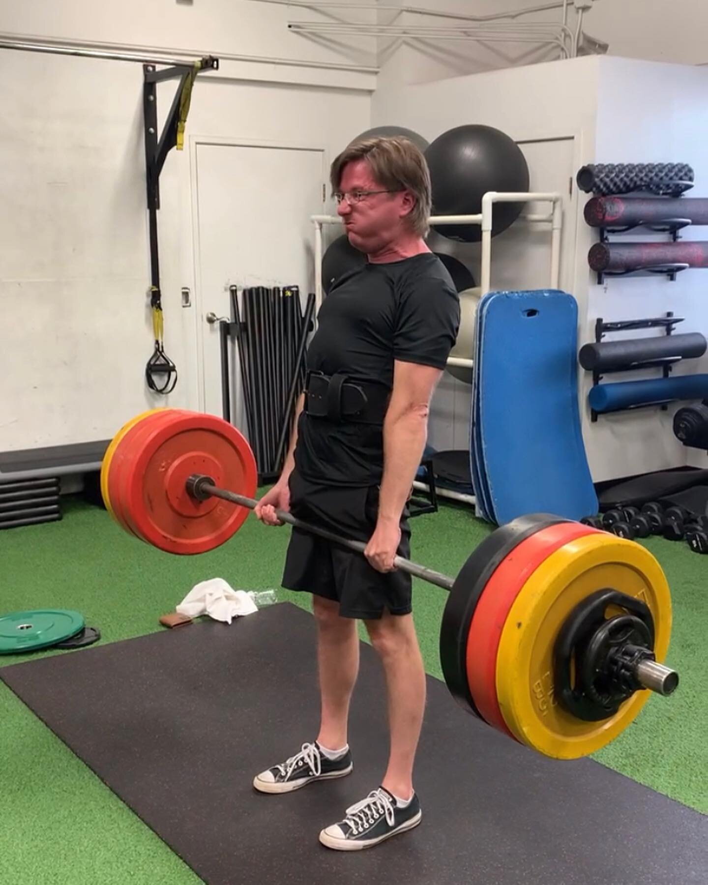 Motivation not required, but when 275# moved up a measly 1&rdquo; and then my bud Tyran came in, I made that 275# go up and down 4 times. Determination required. 

Lifting is a mindset, and when you surround yourself with others pursuing excellence, 