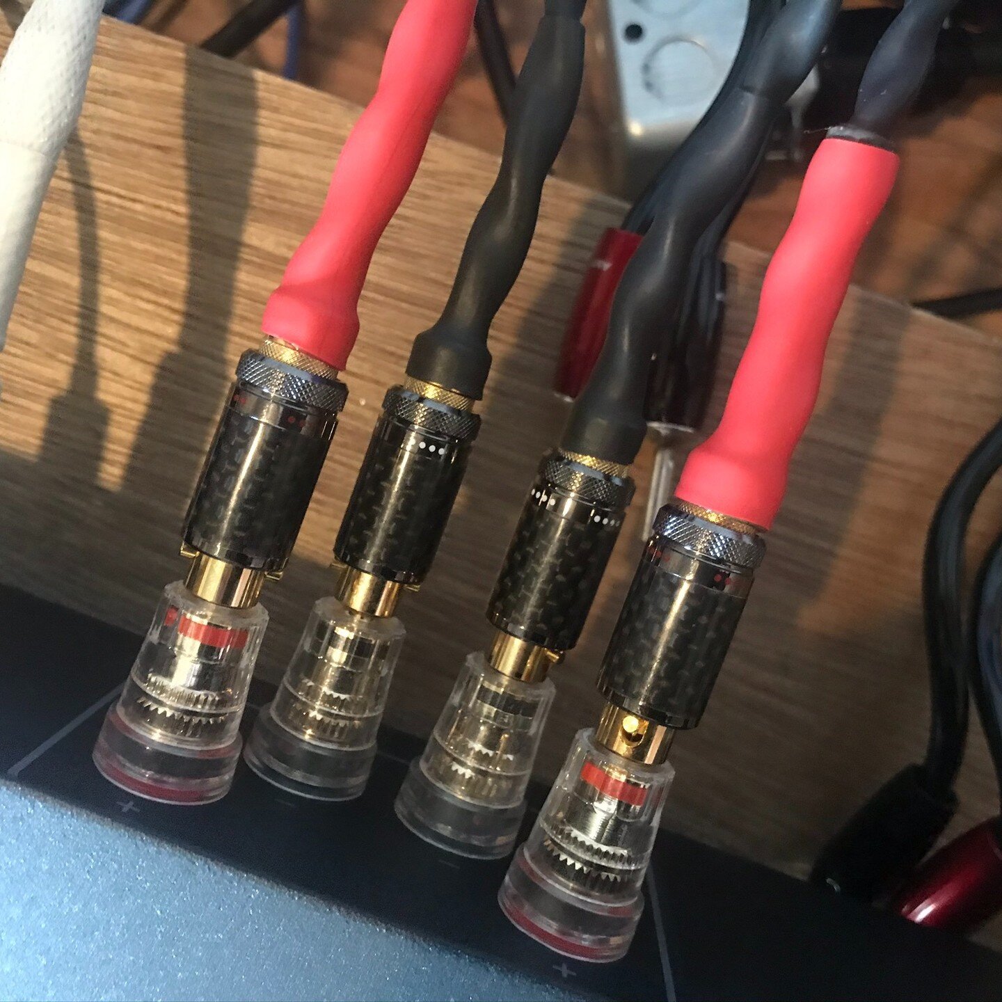 Vintage Western Electric KS13385 tinned-copper speaker cables on my Legacy Tannoy Arden loudspeakers. 

There is a TON of info on tinned copper on the web. Tinned-Copper is great for very dynamic loudspeakers such as Avantgarde Acoustic, I wouldn't r