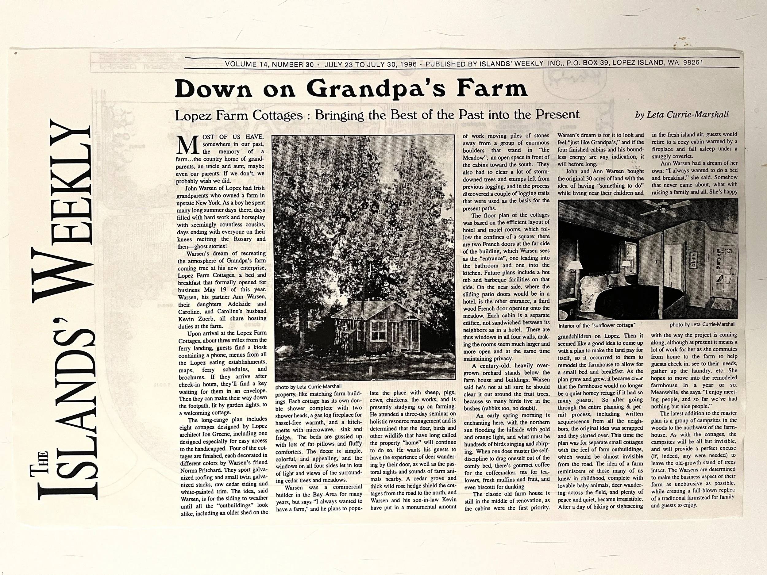 30 years - Down on Grandpa's Farm