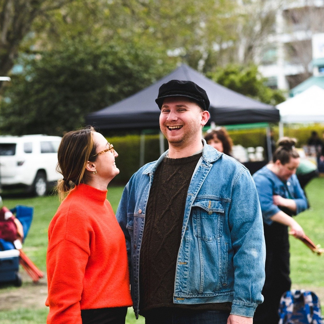 This could be you!! 🥰🎉 Nothing puts a smile on our face quite like market day either, we love seeing you and your loved ones at the market. 

#efmvendors #esquimaltmarket #esquimalt #yyj #bcfarmersmarkets
