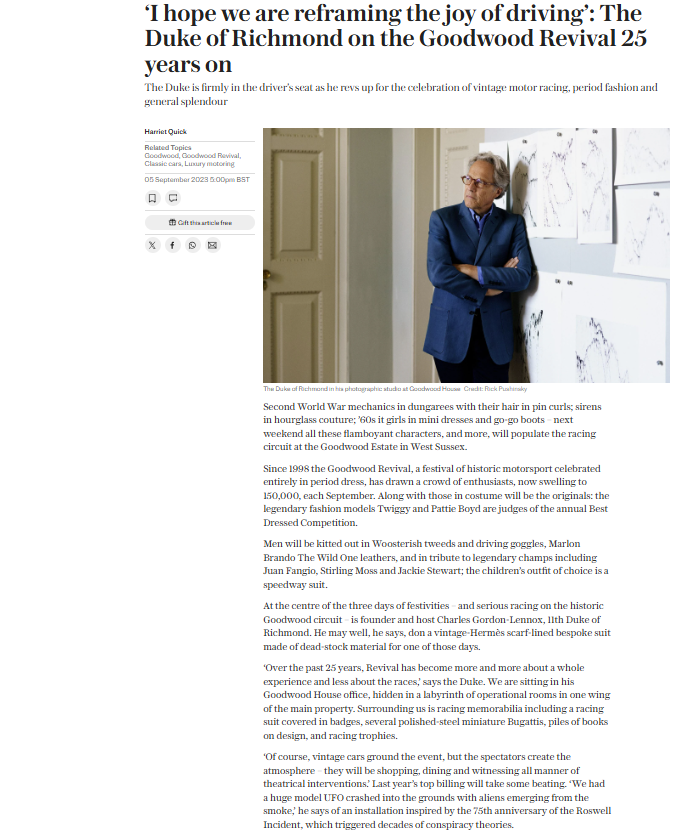 The Telegraph • September 2023