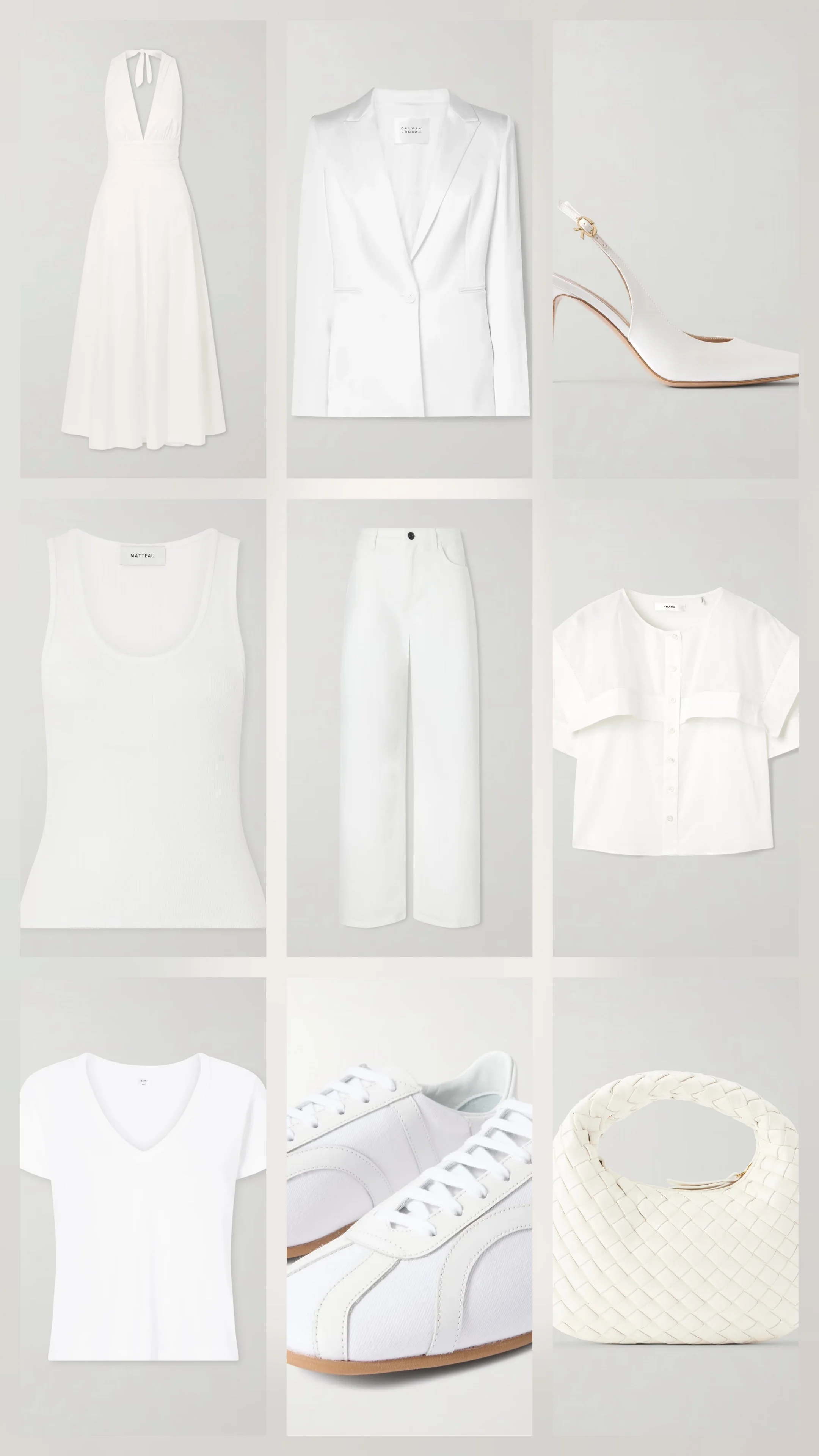 White Wardrobe Essentials Every Woman Needs for Spring/Summer
