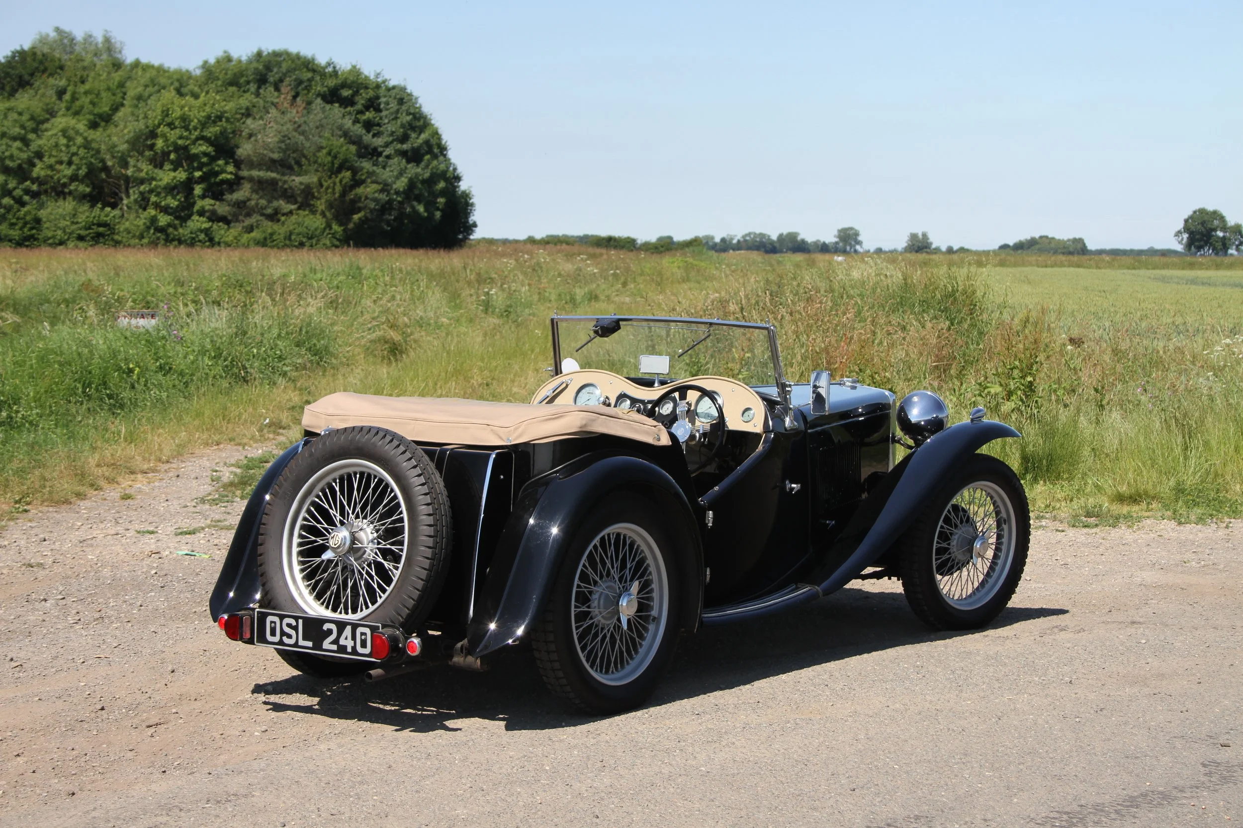 FOR SALE! MG TC — Hall's Garage