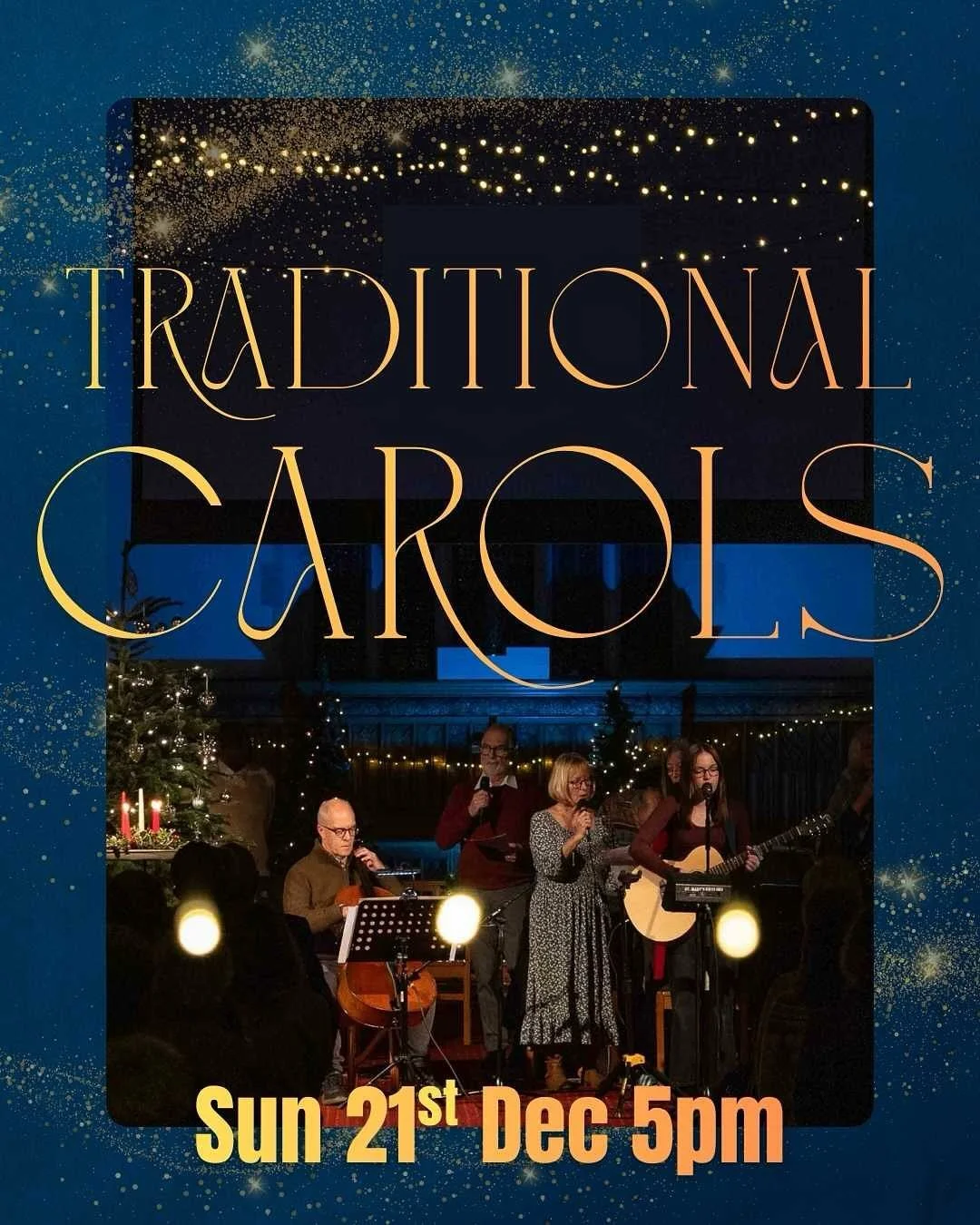 We would love to invite you to Traditional Carols this Sunday at 5pm. It'll be a special evening of readings and carols with a guest speaker, Andy Bannister. The service will be followed by mulled wine and mince pies and other festive treats. You are