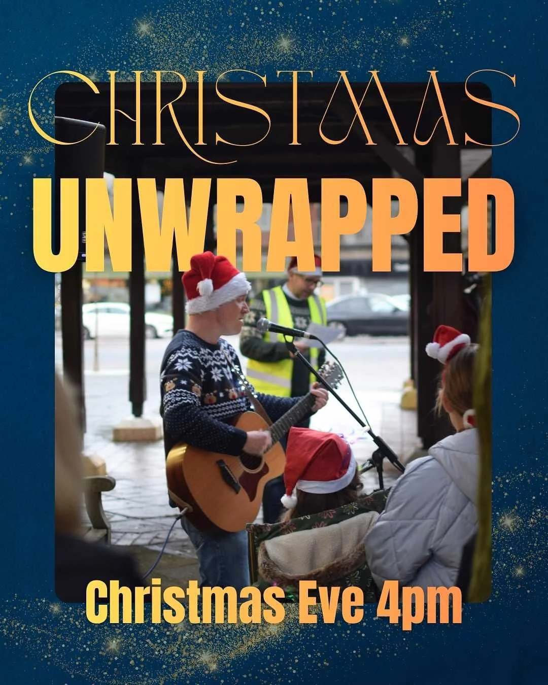 It's Christmas Eve tomorrow!! 😁 At 4pm we're gathering in the precinct under the clock to sing some carols, before walking back to church for a short, fun, all age Christmas Eve special! We would love for you to join us! 🎶 

Later in the evening, a