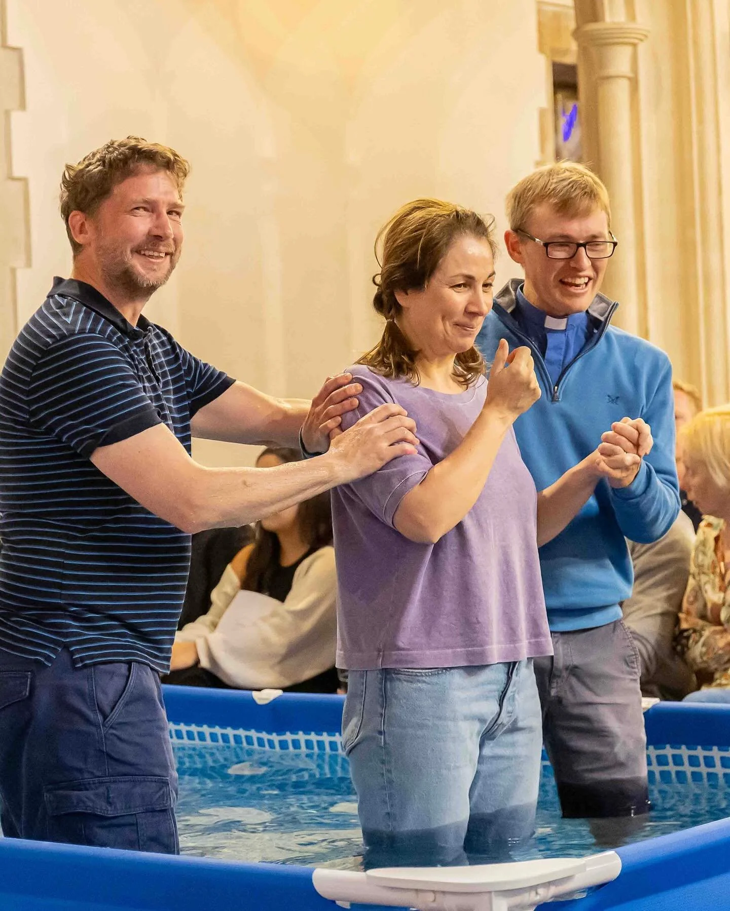 We love hearing how God is impacting lives! 🙌 Our next baptism service is Sunday 25th January at 10am. 
Please speak to Dom or Oli if you would like to be baptised or would just like to find out more.