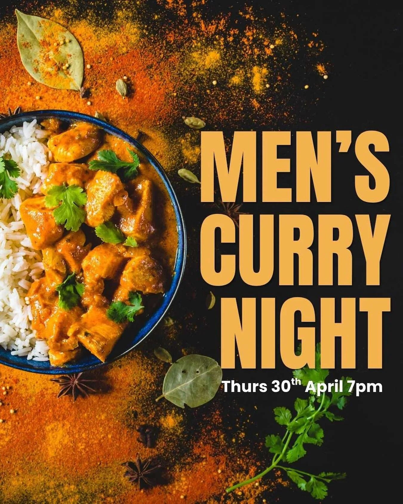 The last few places for our men's Curry Night are still available. We would love for you to join us at @cinnamonferndown on Thursday 28th April. You can book your place here: https://stmarysferndown.churchsuite.com/events/mr5lmwg3 🍛 cinnamon