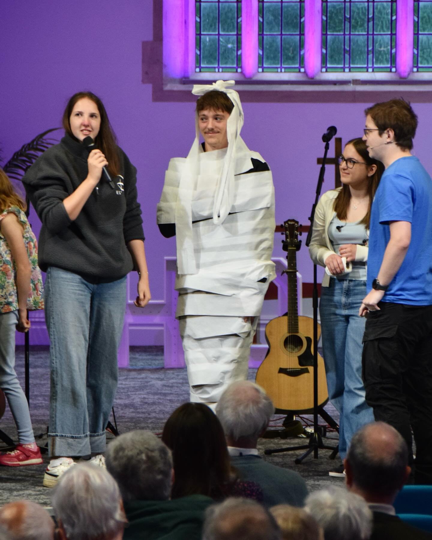 We love all age services! 😁 
You can catch up on the talks on our website and Spotify 🎧