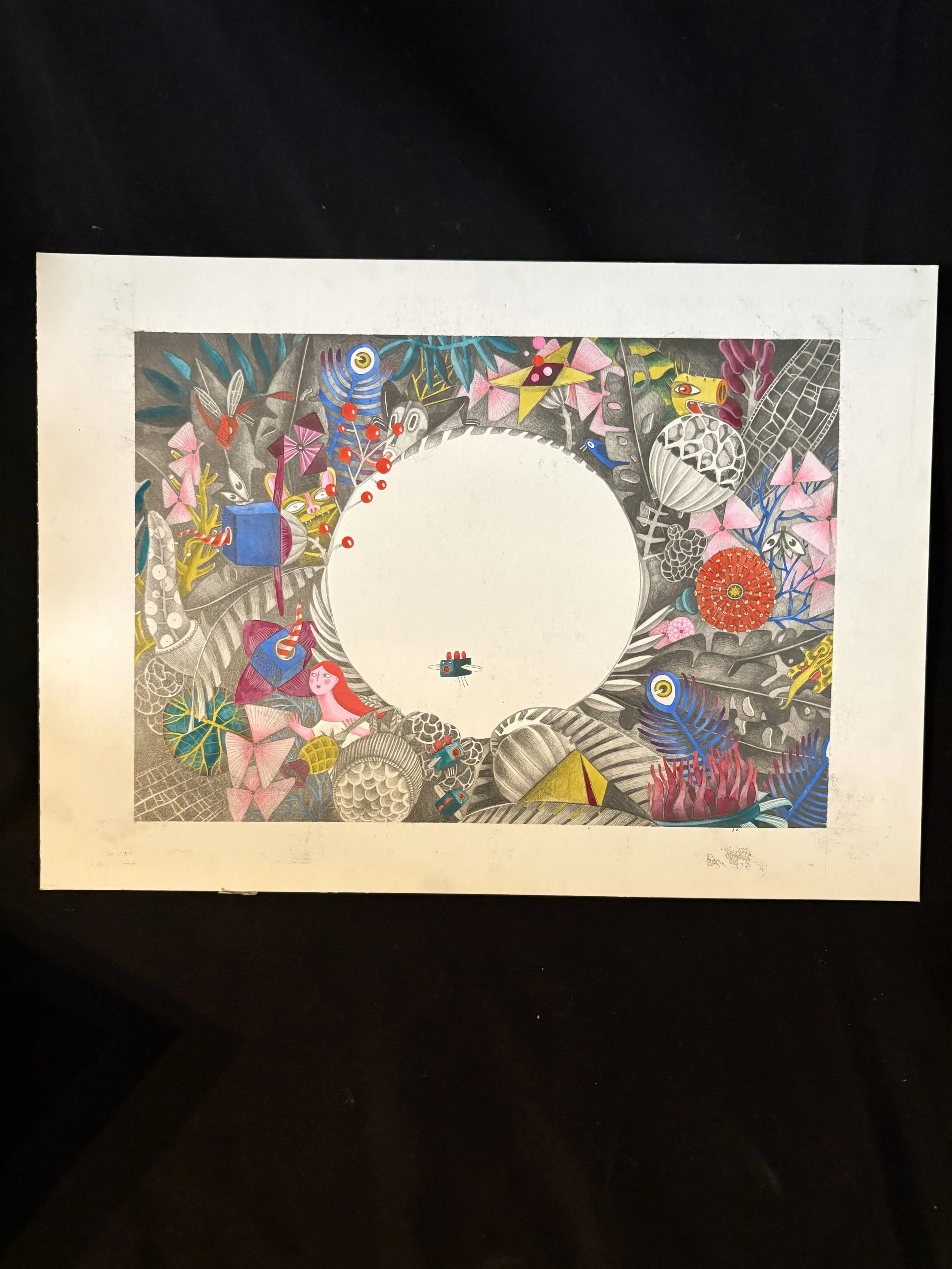 La course à la lune - Le jardin