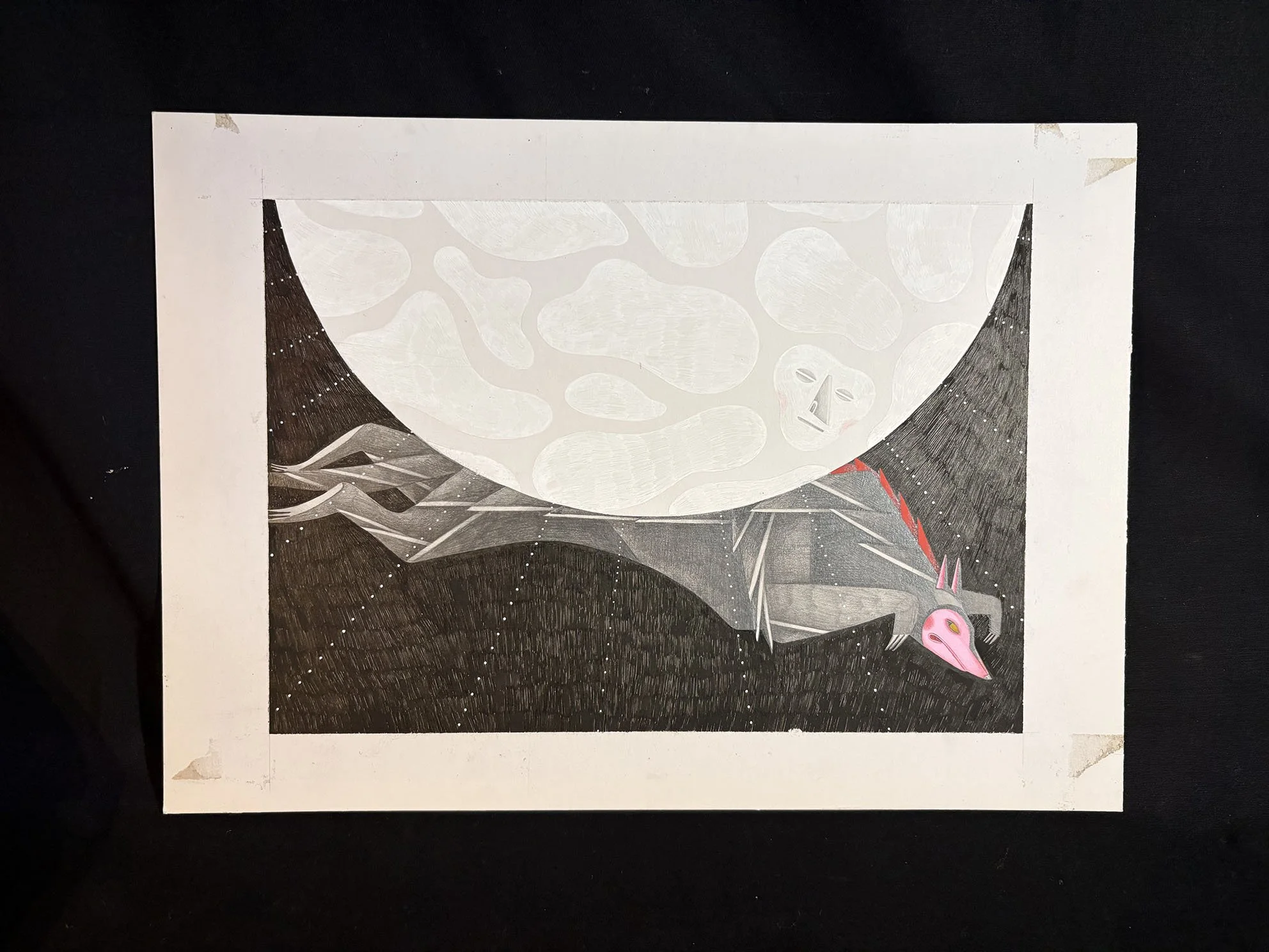 La course à la lune - Lune et Louve