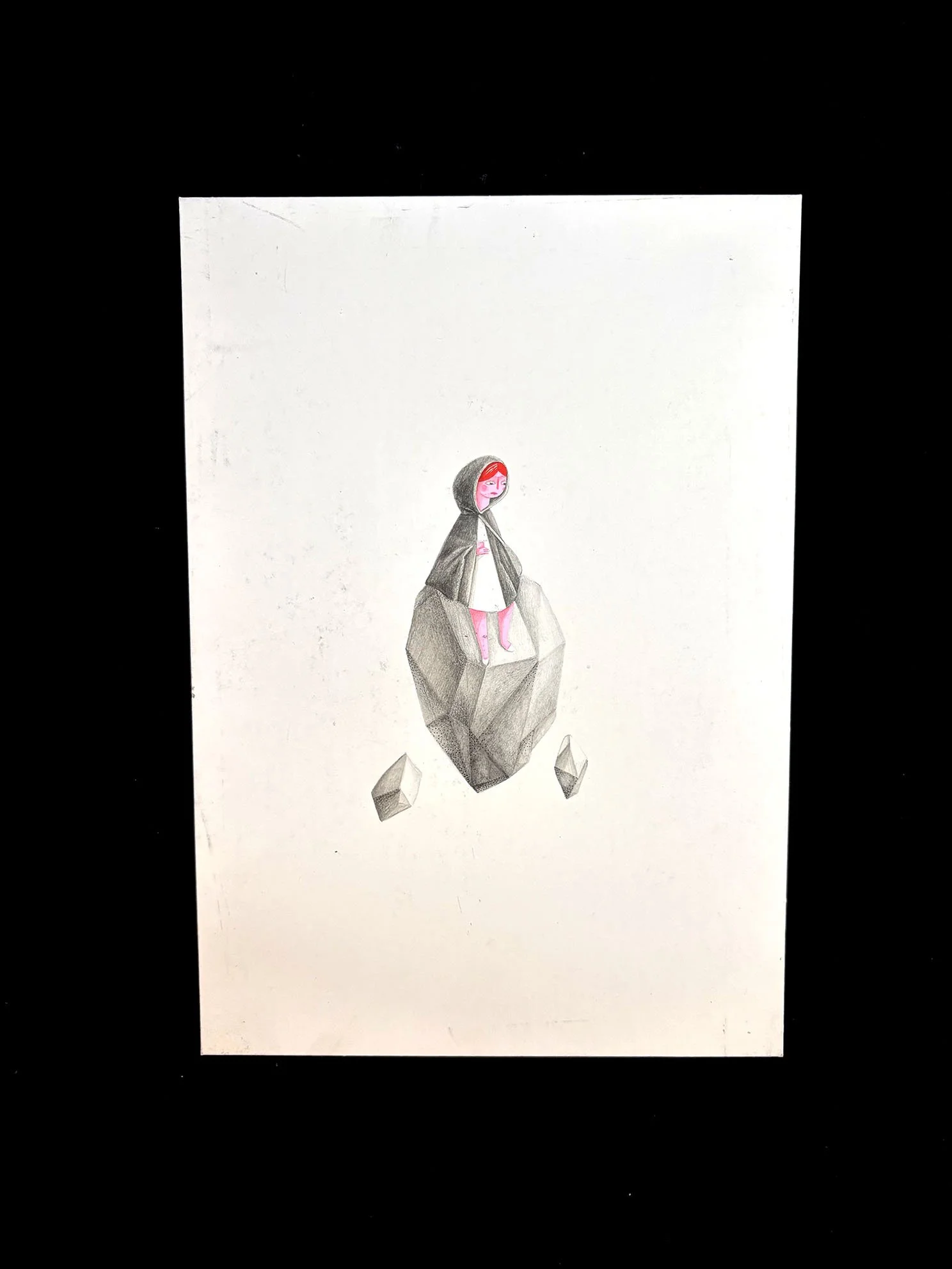 La course à la lune - Cabochon