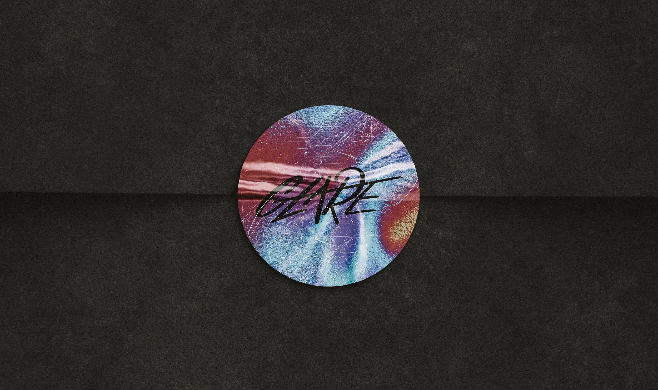 Sticker design - Glare