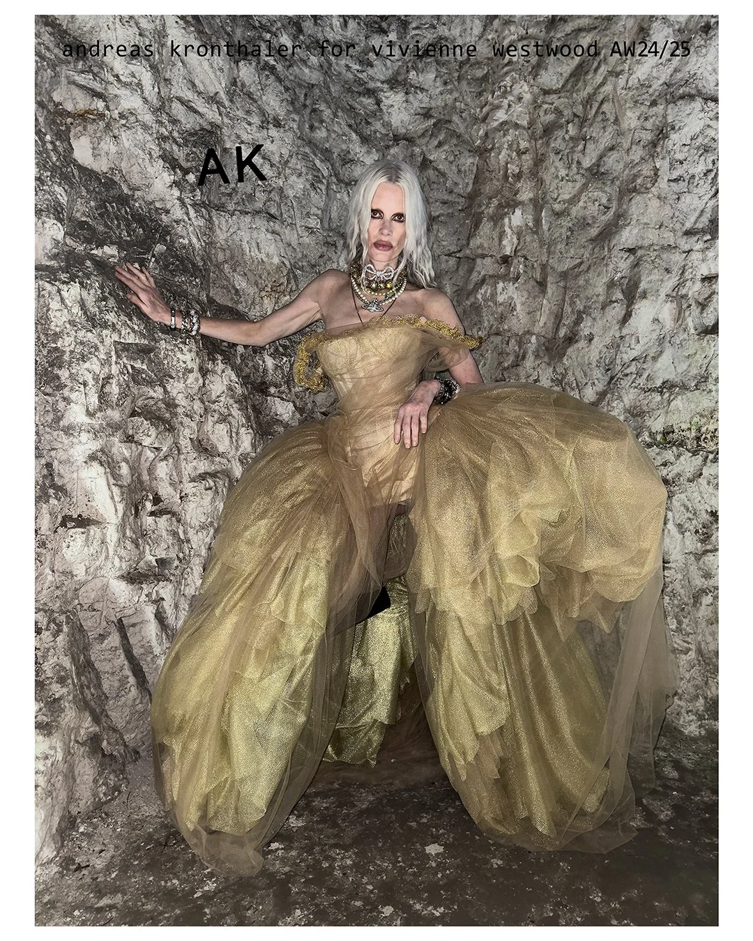 Photographer Juergen Teller, Stylist Sabina Schreder