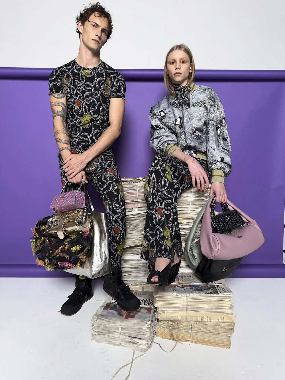 Photographer Juergen Teller, Stylist Sabina Schreder