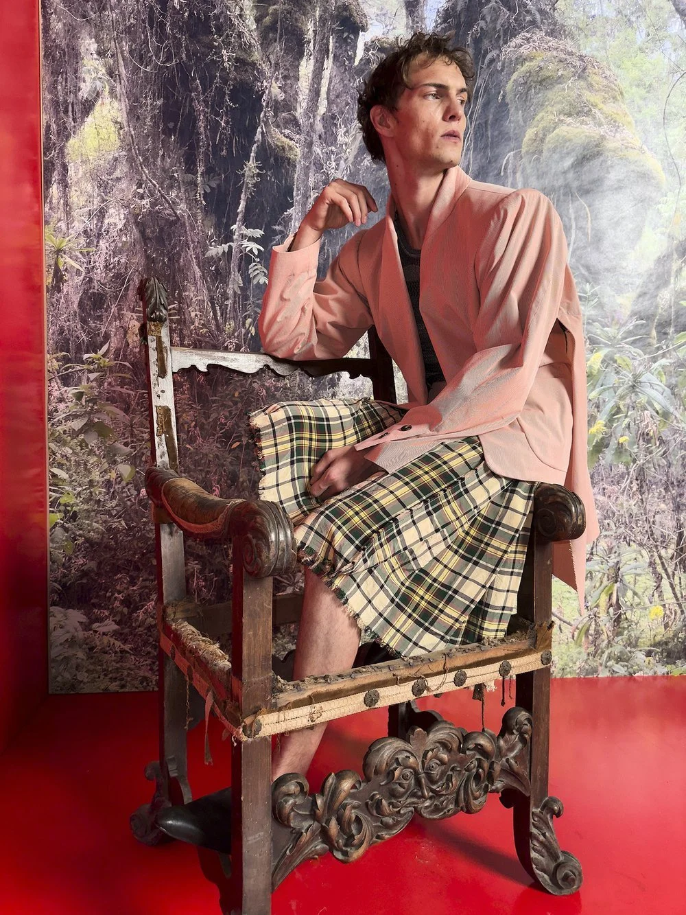 Photographer Juergen Teller, Stylist Sabina Schreder