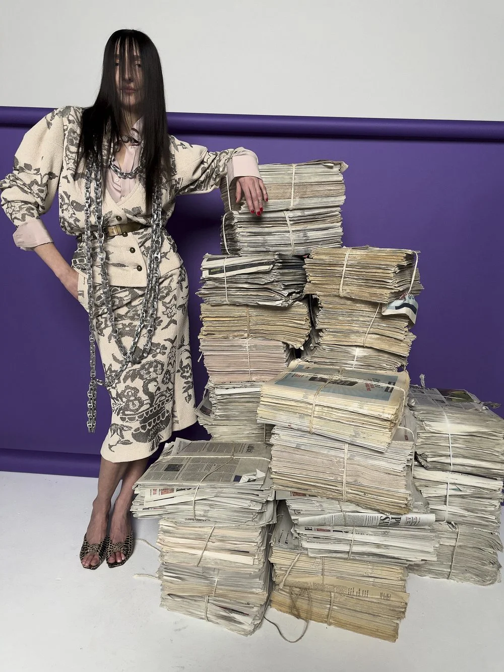 Photographer Juergen Teller, Stylist Sabina Schreder
