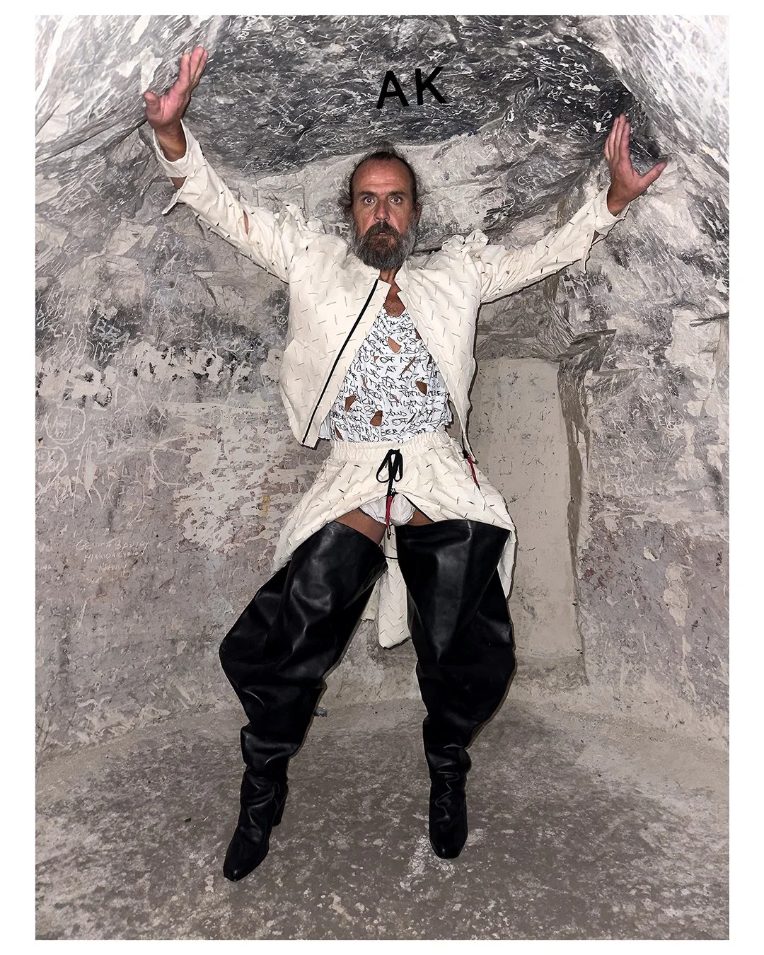 Photographer Juergen Teller, Stylist Sabina Schreder