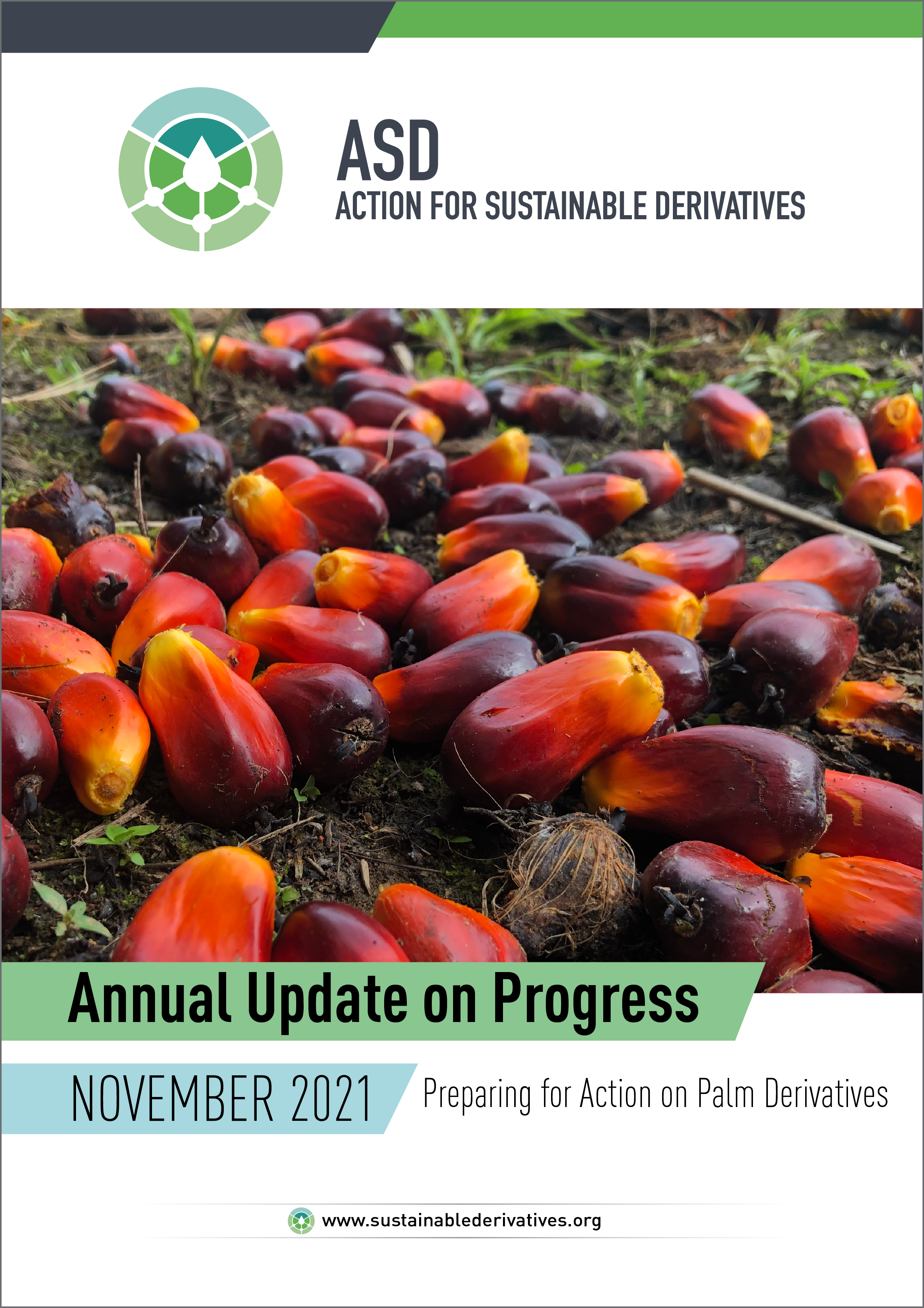 ASD Annual Update on Progress 2021 - front cover