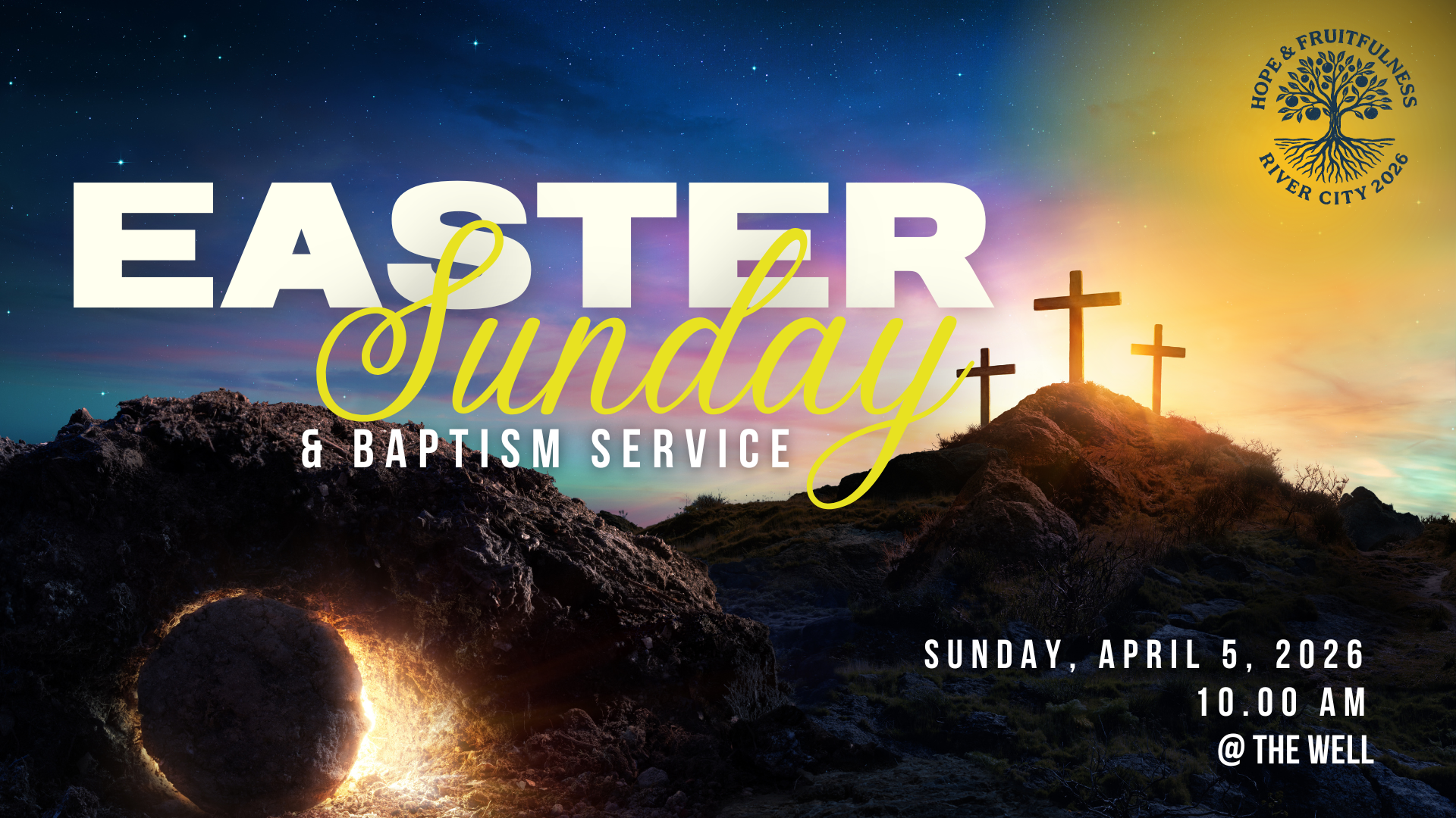 Easter Sunday &amp; Baptism Service