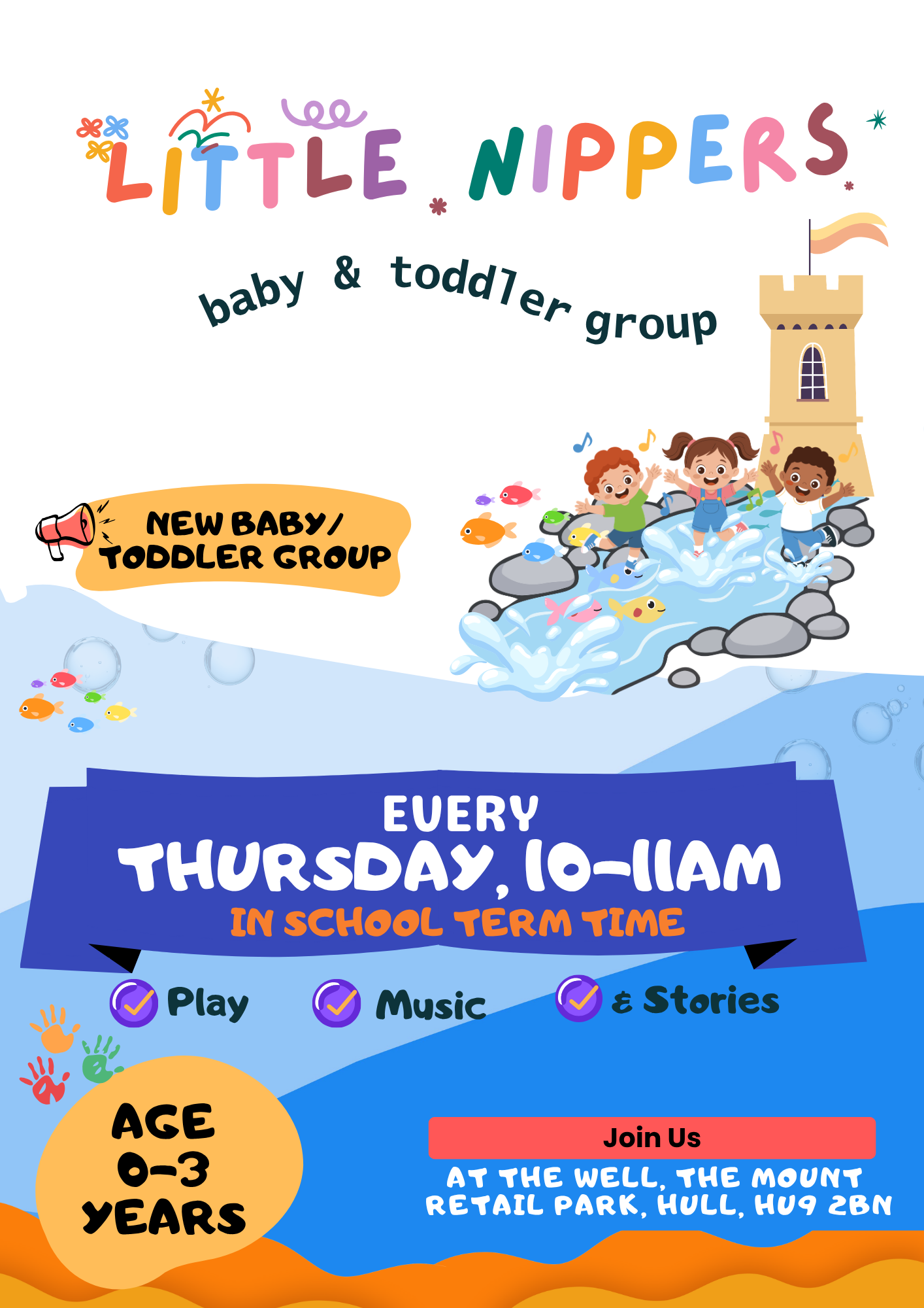 Little Nippers baby and toddler group