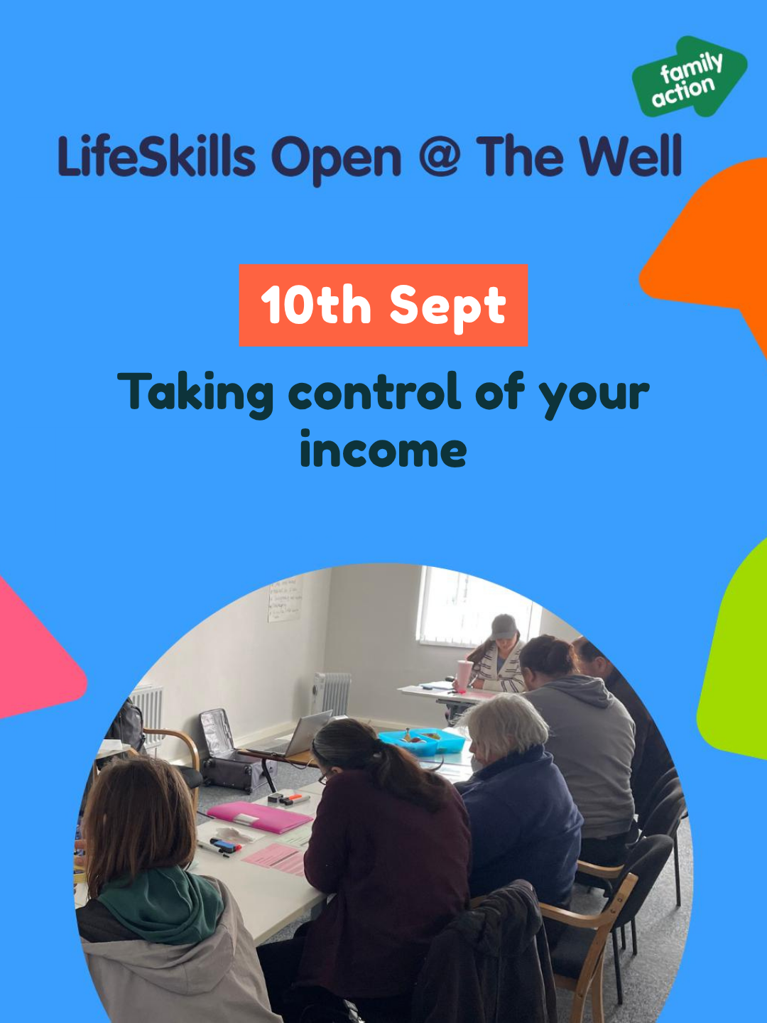 LifeSkills Open at the Well (Taking control of your income)