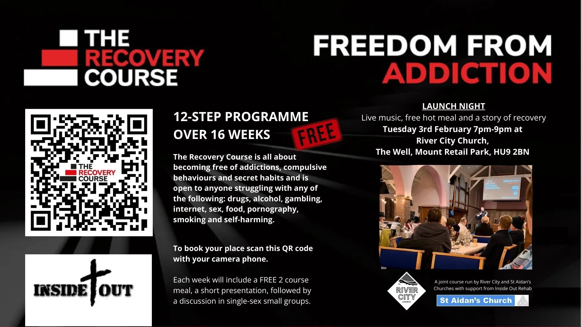 The Recovery Course (Freedom From Addiction) — River City Church Hull