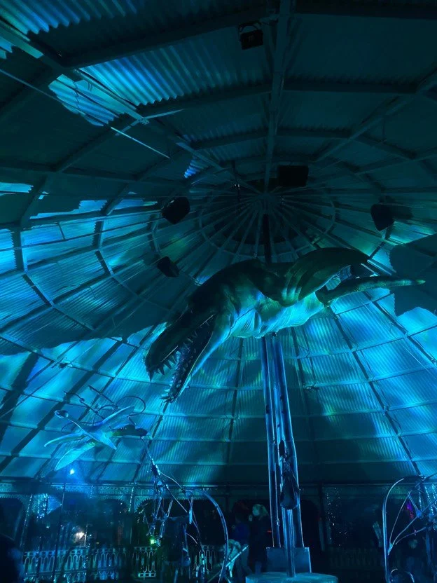 Hub Goes to: Universal Kingdom Prehistoric Nights at Illuminate Adelaide