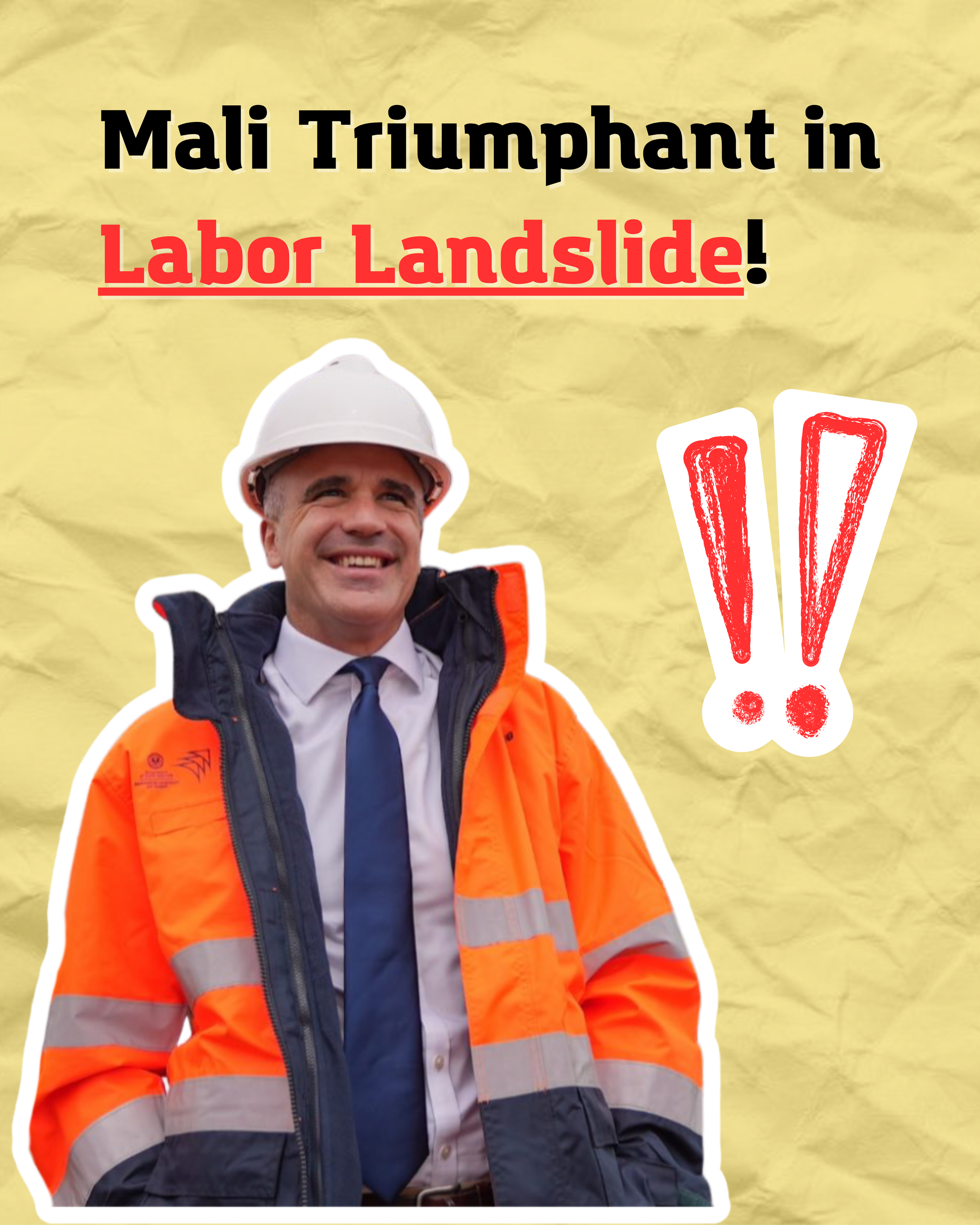 Mali Triumphant, as One Nation Wave Sweeps SA.