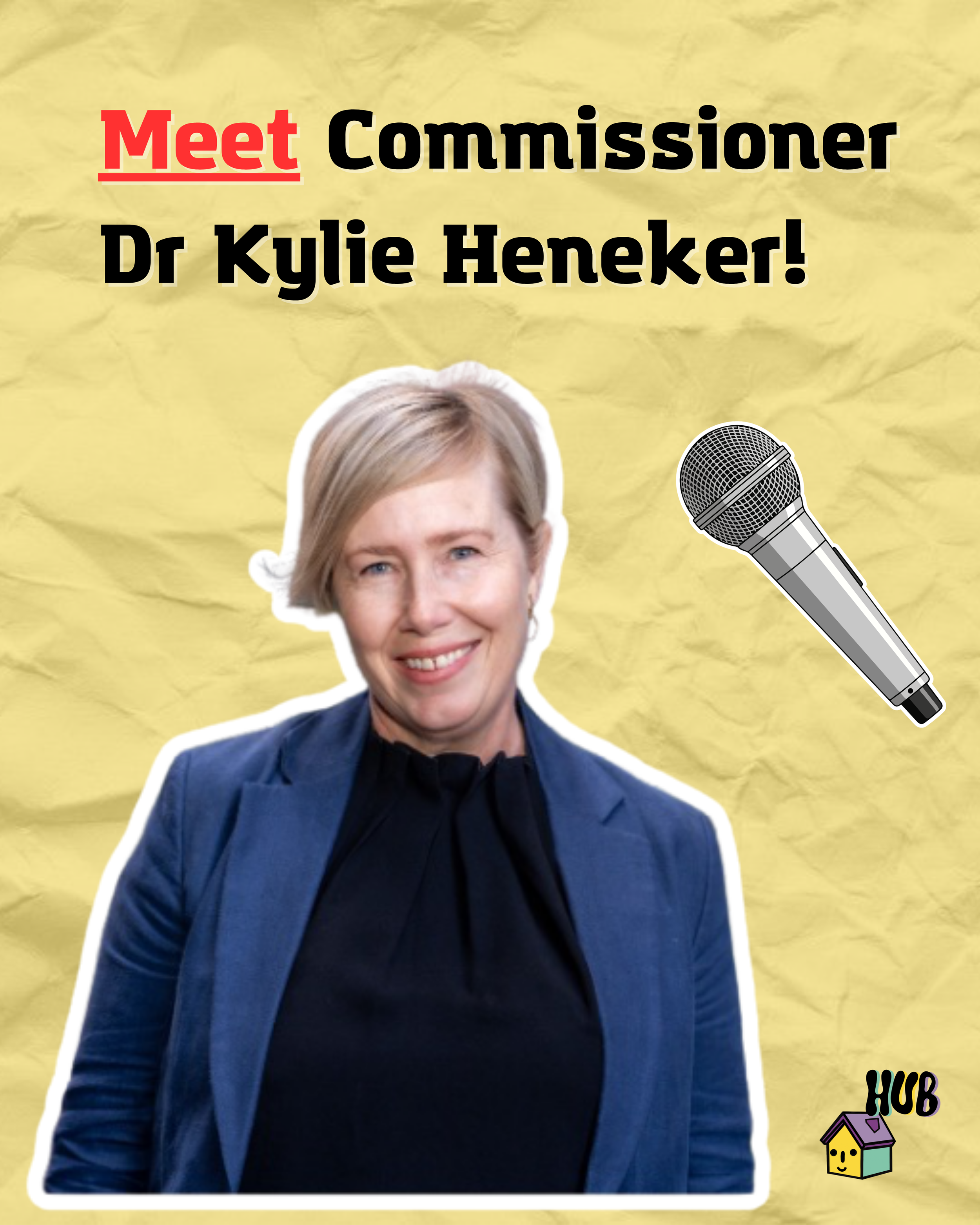 Meet the Commissioner: Interview with Dr Kylie Heneker.