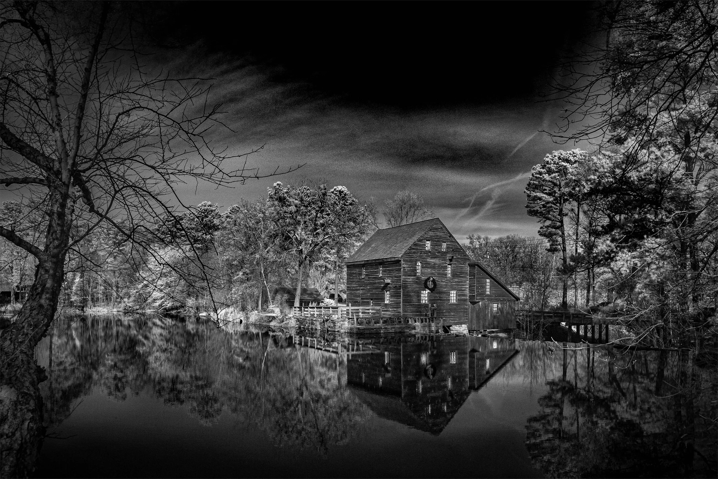 Winter at Yates Mill - Bob Culver