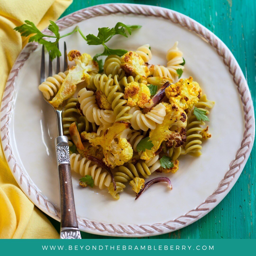 Cauliflower Pasta with Lemon, Herbs &amp; Romano Cheese

This recipe is the perfect balance between veggies, pasta, citrus and savory Romano cheese. The flavors come together perfectly to provide a highly satisfying side dish or meatless main meal.

