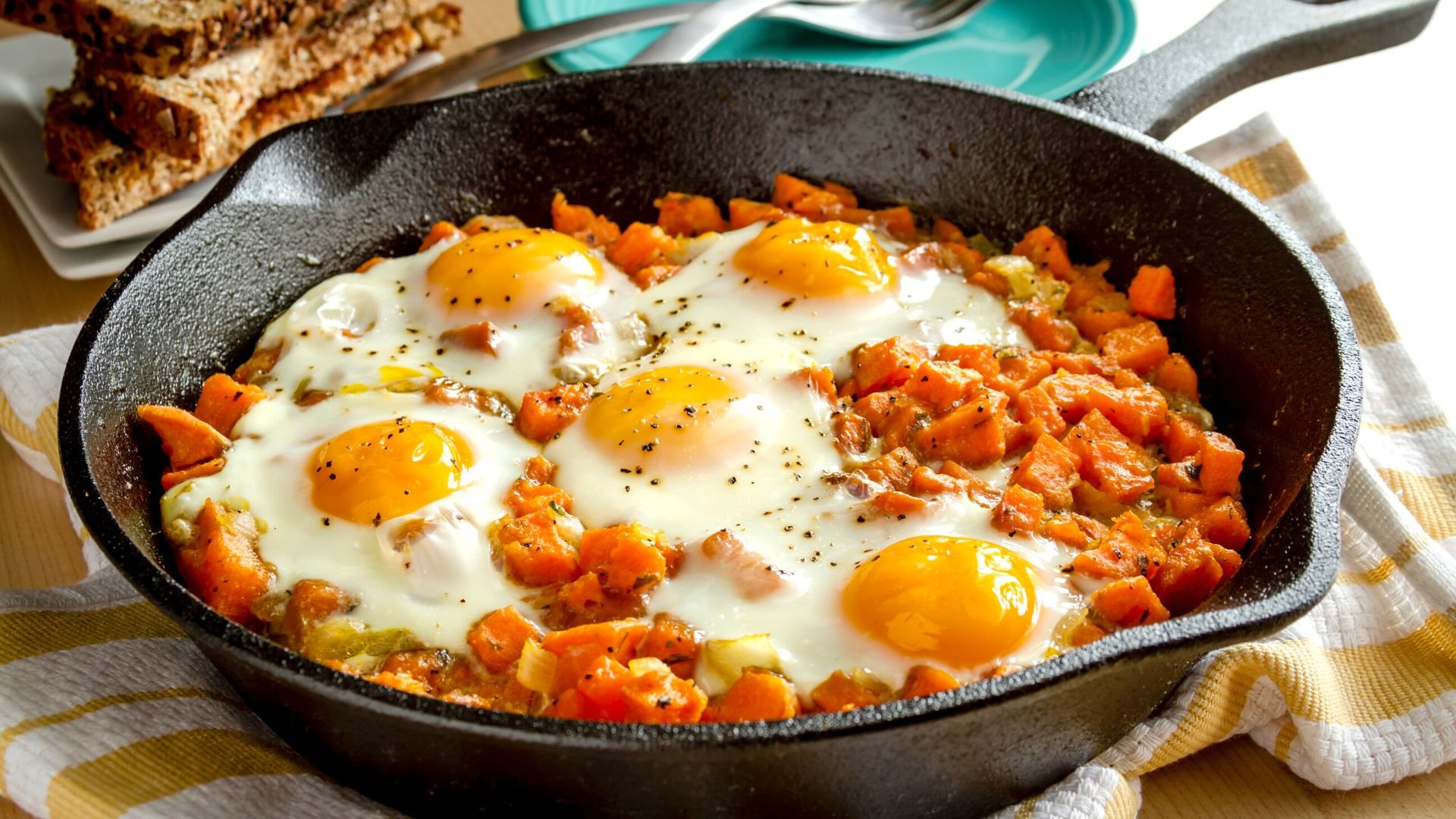 Mediterranean breakfast skillet - Heart Healthy Greek