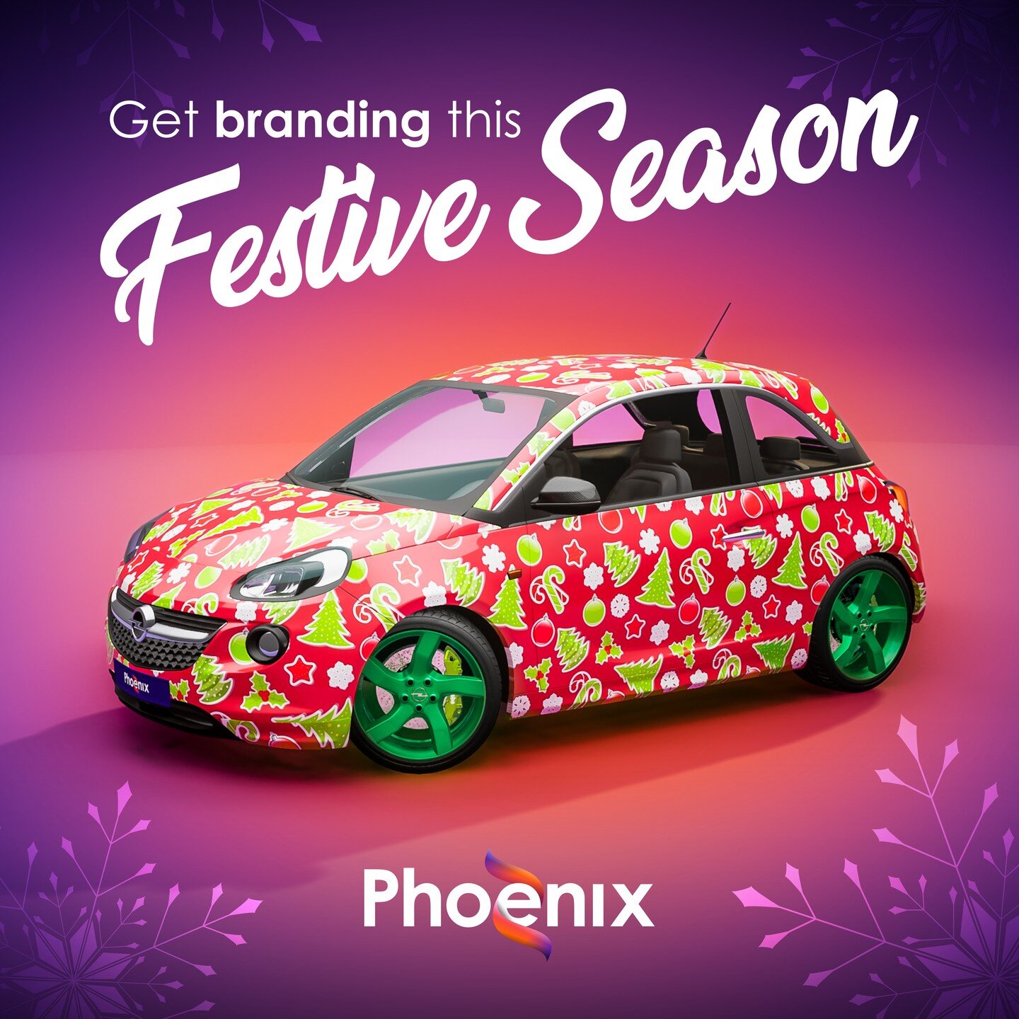 'Tis the season to get noticed!
Phoenix is sure to get your holiday promotions out there!

#holidayseason #FestiveSeason #tistheseason #branding #promotion #endofyear #getnoticed