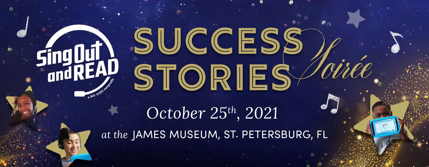 Success Sing Sing Out and READ’s Success Stories Soirée — Sing Out and READ
