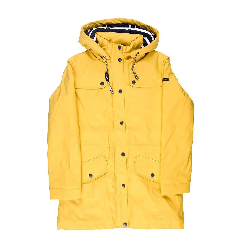  A proper raincoat, which is just what you’d expect from the National Maritime Museum, in a glorious yellow to cheer you up when facing the drizzle on a boat or otherwise.   Adult Yellow Raincoat £85 