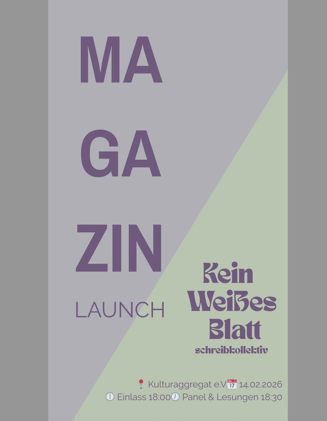 Magazin Launch