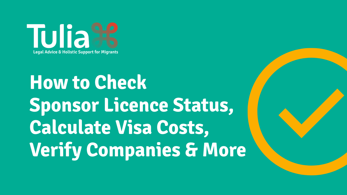Immigration AI Tool to Check Sponsor Licence Status, Calculate Visa Costs, Verify Companies &amp; More