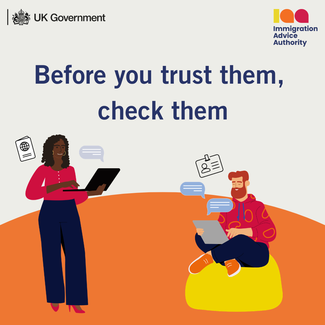 Public urged to check immigration advisers are regulated &nbsp;