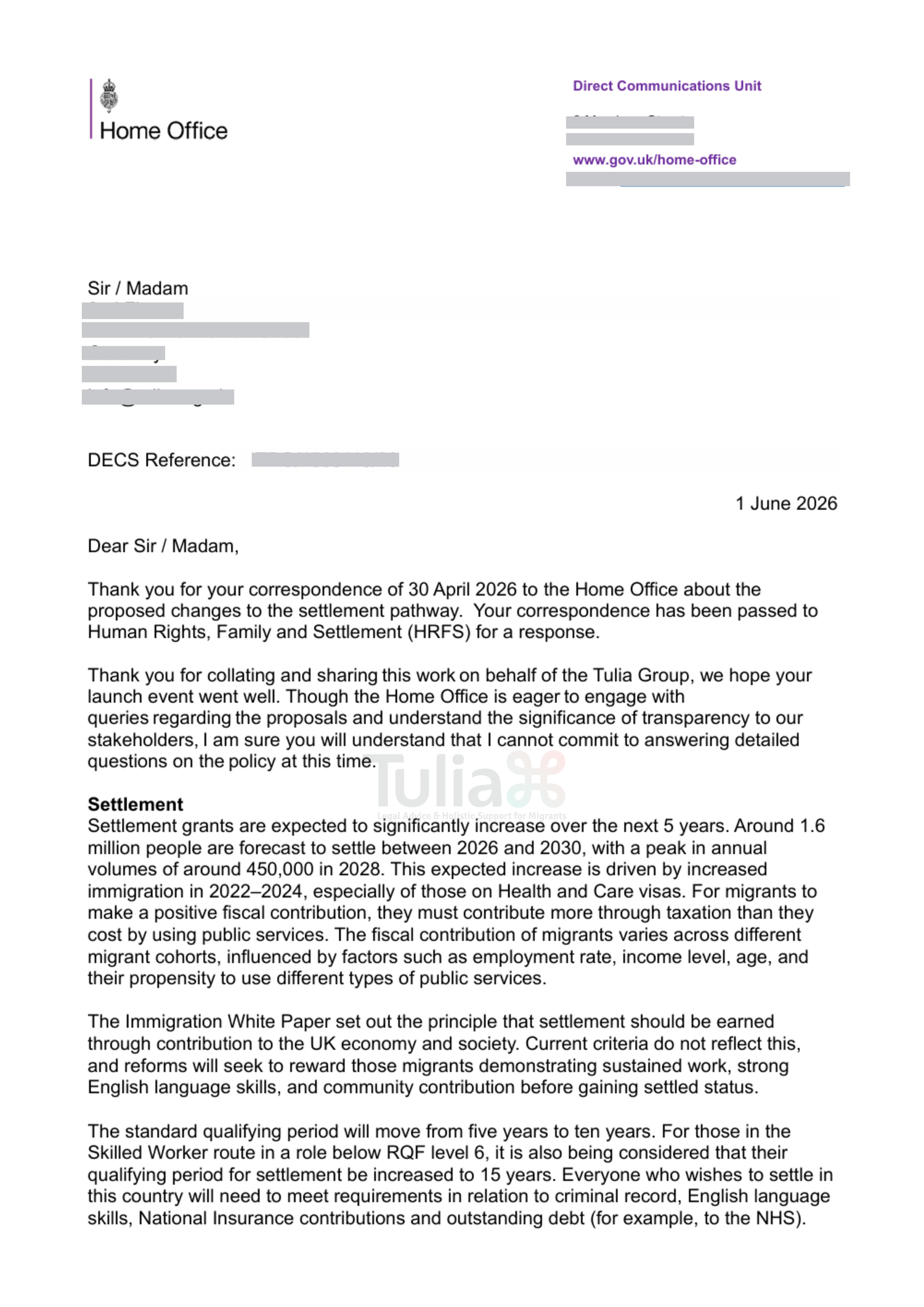 The Home Office responded to our report. Here is what it means.