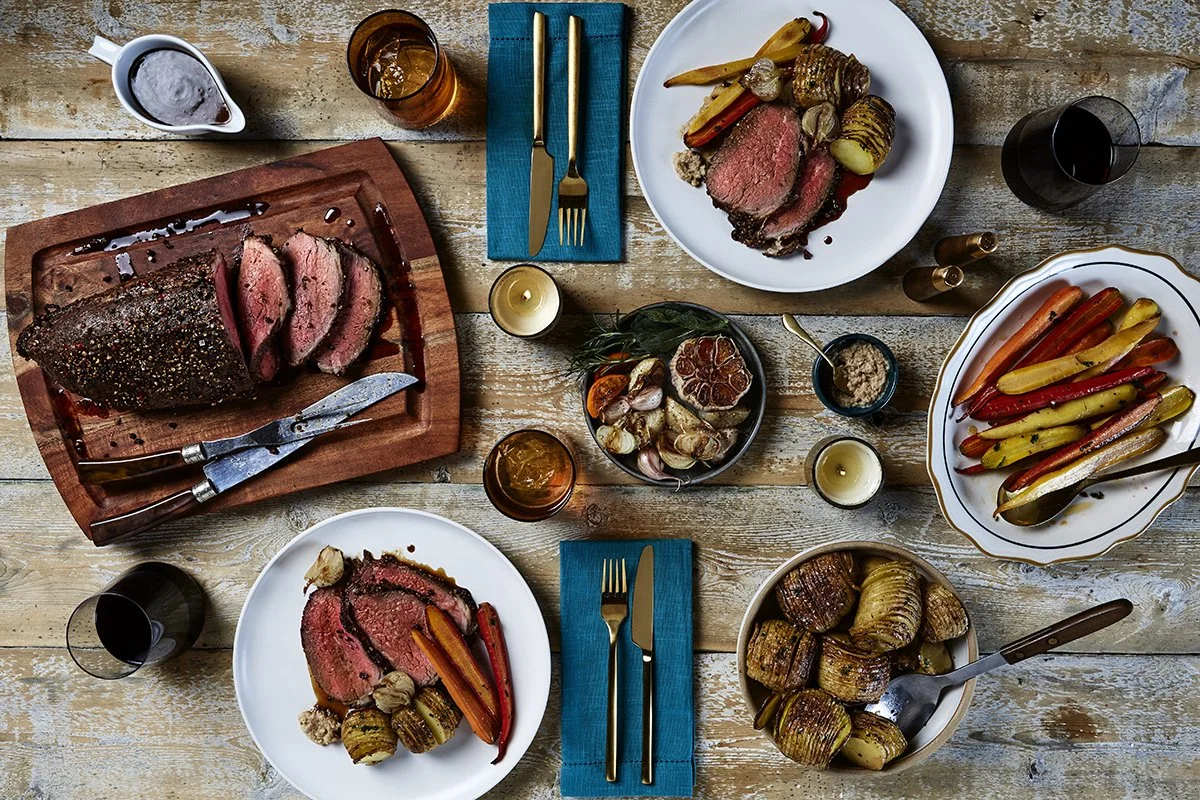 Fall Dinner Spread