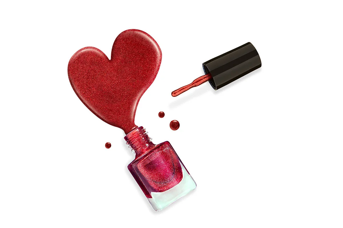 Nail Polish Heart