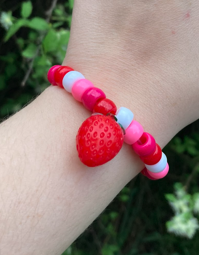 Strawberry Elastic Bracelet