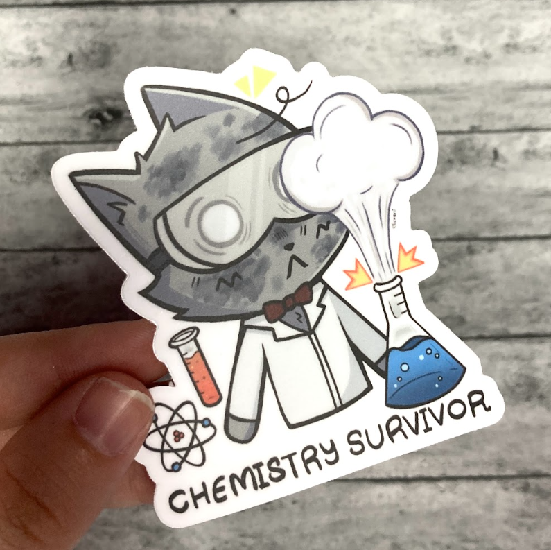 Chemistry Survivor Sticker