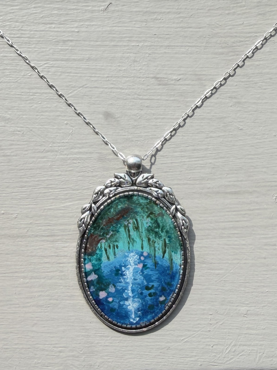 Silvermist's Marsh Necklace