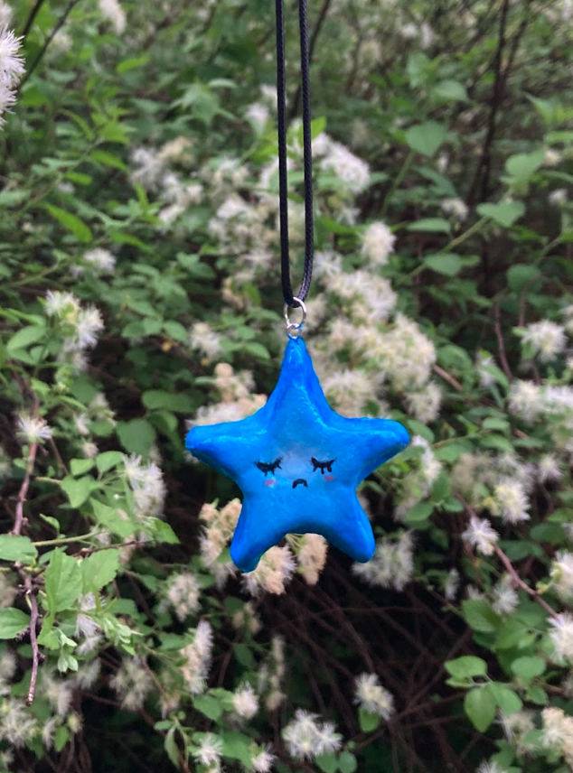 Star Clay Necklace