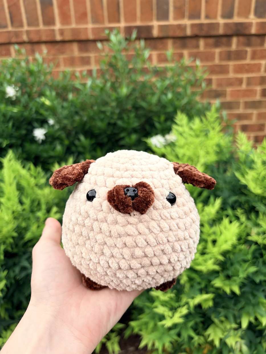 Crochet Pug